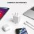 ETENWOLF 30W USB C Charger dimensions 1.55 x 1.7 x 1 inches, small travel wall plug