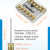 ETENWOLF A102 Ball Needle Dimensions & Storage Case Specs Dimension diagram of ETENWOLF A102 ball needle showing 1.5 inch length and 0.24 inch base diameter with storage case size 2.15 x 1.66 inches.
