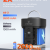 ETENWOLF Air 3 Battery Capacity: 2600mAh Cordless Electric Pump ETENWOLF Air 3 cordless pump showing its internal 2600mAh battery cell, compared with standard 1300mAh pumps for long-lasting outdoor gear inflation