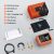 A comprehensive "What's in the Box" view of the ETENWOLF P300 Plus, including the main pump unit, two ball needles, one air hose, a USB-C charging cable, user manual, storage bag, and the retail packaging box.