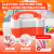 Infographic showing ETENWOLF P400 compatibility: suitable for foil, metallic, and round latex balloons; not suitable for long 260q balloons.