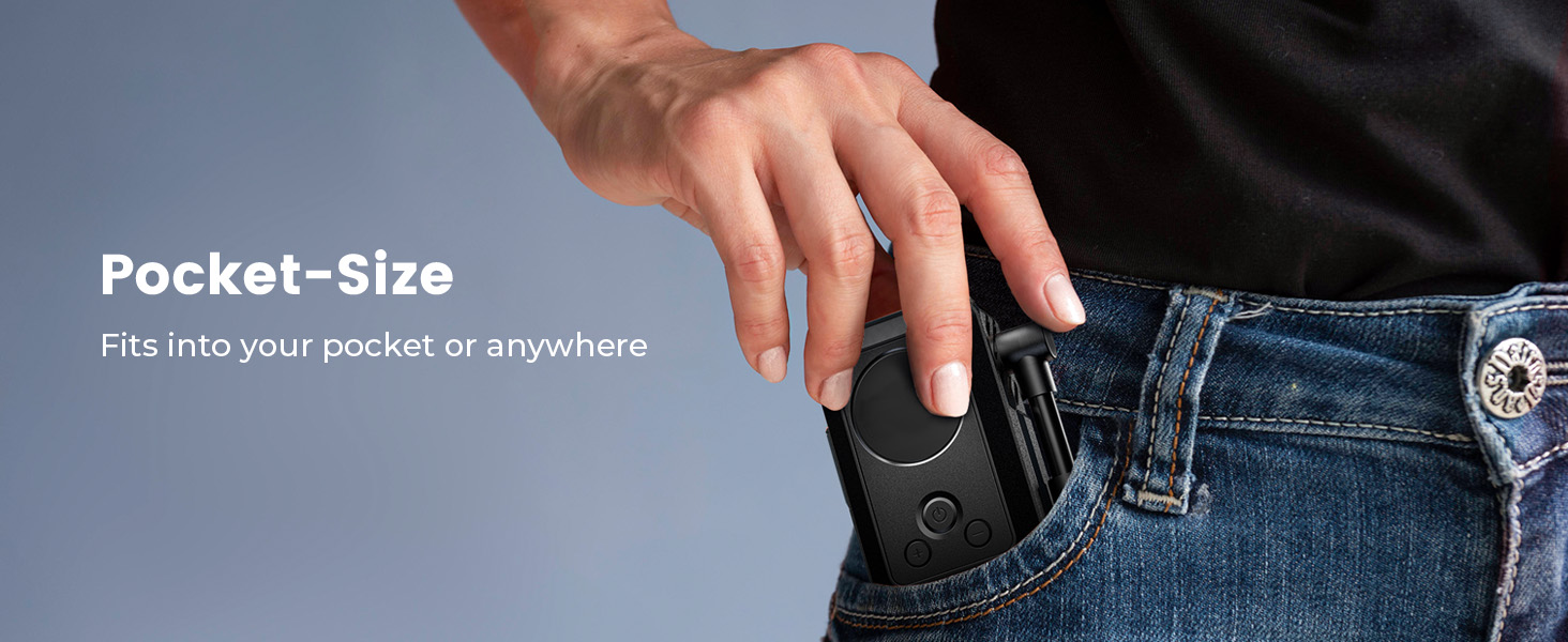 ETENWOLF S0 mini electric bike pump fits in jeans pocket easily