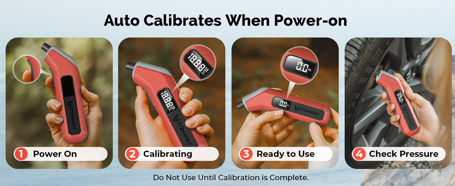 ETENWOLF T300 Auto Calibration Steps