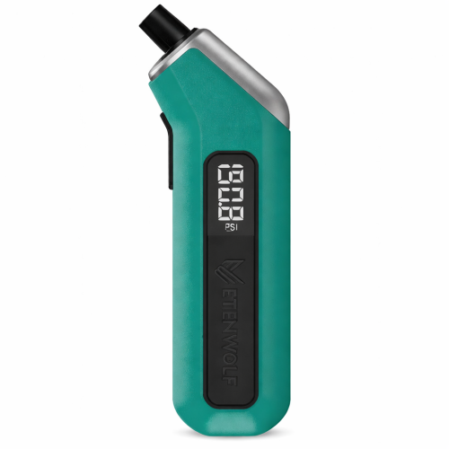 ETENWOLF T300 Teal Digital Tire Pressure Gauge 200 PSI with AI Thermal Compensation