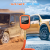 ETENWOLF T600 tire gauge shown in extreme weather conditions, highlighting a wide working temperature range from -4°F to 158°F (-20°C to 70°C).